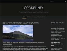 Tablet Screenshot of goodblimey.com